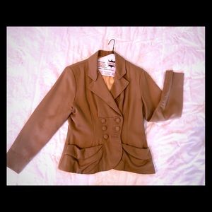 Gorgeous 1940s Camel Blazer in Mint Condition